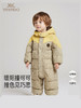 英氏婴儿羽绒连体衣宝宝冬保暖亲肤连帽哈衣超韧绒YRHFJ4R034A 商品缩略图0