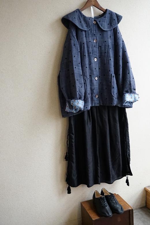 Bunon波点娃娃领棉服 商品图11