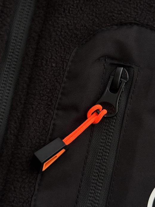 D110708秋冬双面摇粒绒拉链衫男士户外轻徒步防寒保暖外套 商品图10