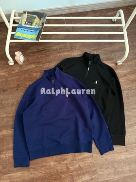 拉夫劳伦男装25年秋季四分之一拉链套头衫