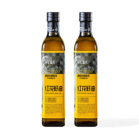 域上番芳·红花籽油500ml*2（压榨一级）  源自希姆肯特-红花籽黄金产区