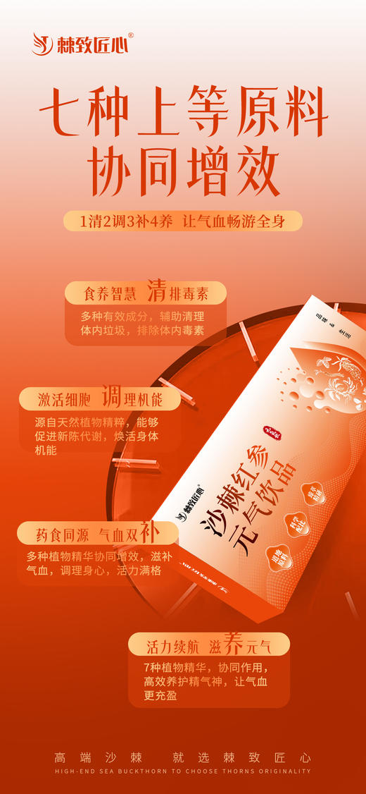 【会员专享】🔥🔥【棘致匠心沙棘红参元气饮品】🔥 商品图4