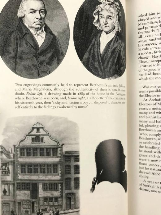 贝多芬传 数十幅插图 精装16开带书匣 商品图13