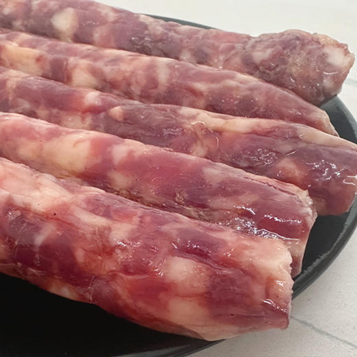 五峰嘎嘎 烟熏腊香肠1斤 土猪广味甜香肠500g袋 商品图3