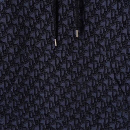 WY1271SDSA男士秋冬新款痞帅男装美式撞色满印字母抽绳连帽卫衣宽松百搭 商品图3