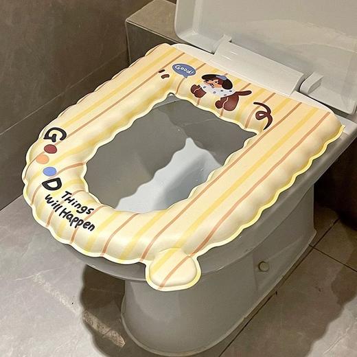 💰17.9元🉐5个❗细菌滋生⚠️卫生间必囤【可爱动物防水马桶垫】颜值与实力并存‼️ ✅四季通用 加厚防水👉 干净又卫生~  商品图8