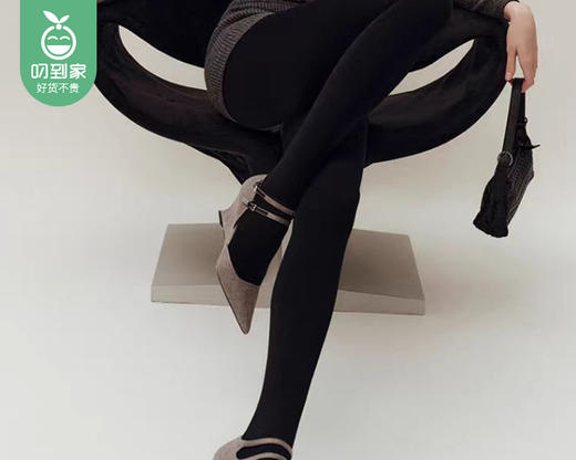 宝娜斯80D天鹅绒裤袜（性感黑）/2双（均码，适合40-70kg）补单专用 商品图2