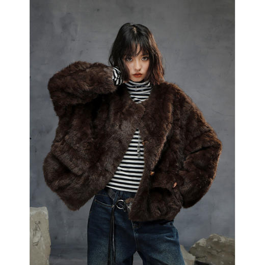 复古羊羔毛外套-纪念日百货门店同款166643786 商品图2