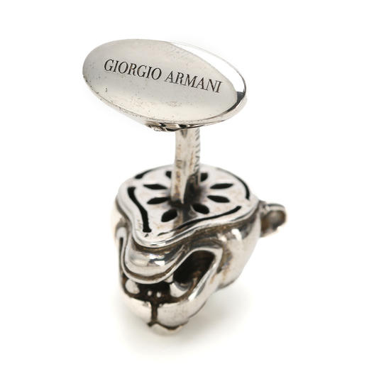 8050941159734 GIORGIO ARMANI 男式复古轻奢精致个性豹头衬衫西服袖扣 商品图3