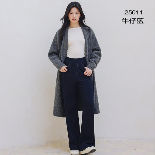 SAKURA樱花 羊毛直筒牛仔裤25011/弯刀牛仔裤25012 舒适显瘦 垂阔有型 商品图1