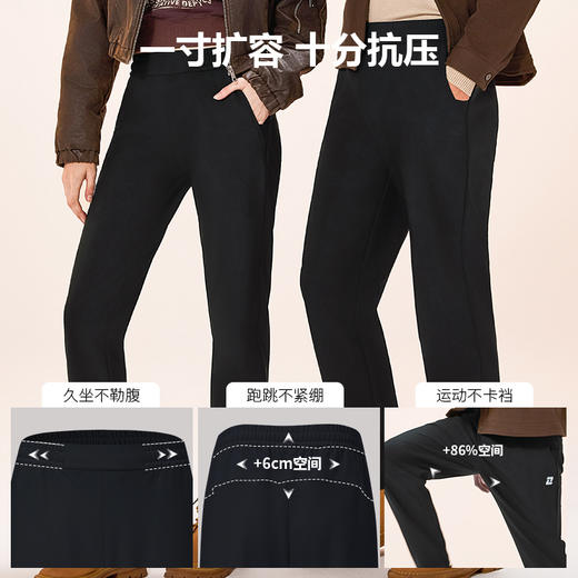 秋冬保暖石墨烯御风裤男女同款-BK901 商品图3
