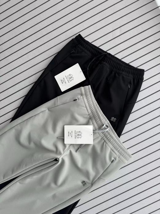 D110732情侣针织修身加绒加厚保暖运动休闲长裤 商品图3