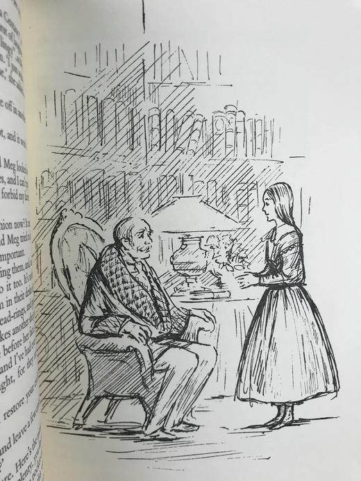 奥尔科特《小妇人》 13幅插图 精装32开带书匣 商品图12