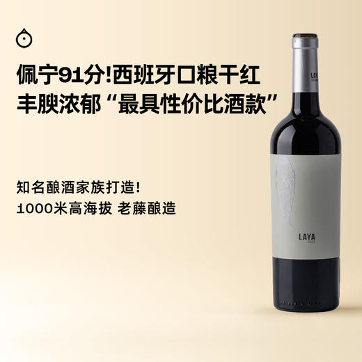 企鹅市集|西班牙阿塔拉亚酒庄 拉亚干红 百年酿酒家族打造 石墨可可黑加仑 性价比口粮 商品图0