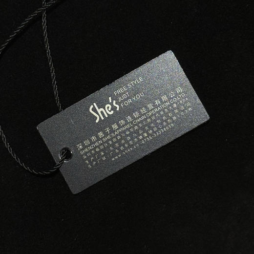 蒋勤勤She's蓝色刺绣蝴蝶胸针110704 商品图9