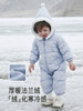 英氏超韧绒婴儿羽绒连体衣长袖哈衣男宝宝冬保暖舒适YRHFJ4R032A 商品缩略图4