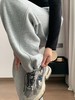 D110794小马刺绣拼色直筒微宽松加绒休闲运动裤 商品缩略图12