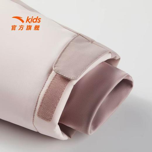 【春上新】【8.8折】8楼安踏儿童火山岩六度芯户外系列女大童羽绒服2025冬新款保暖户外四防羽绒服【灰玫粉】 吊牌价：1099 活动价：967.12 商品图2