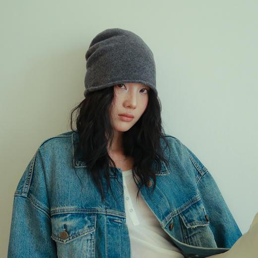 凡饰 纯色羊毛包头帽 商品图1