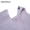 oldcolour针织连衣裙冬季新款修身简约气质打底长裙女O43103198 商品缩略图4