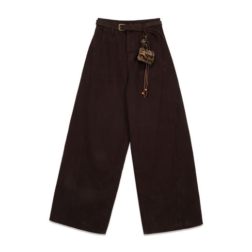 时尚显瘦配挂件弯刀裤-纪念日百货门店同款167445386 商品图4