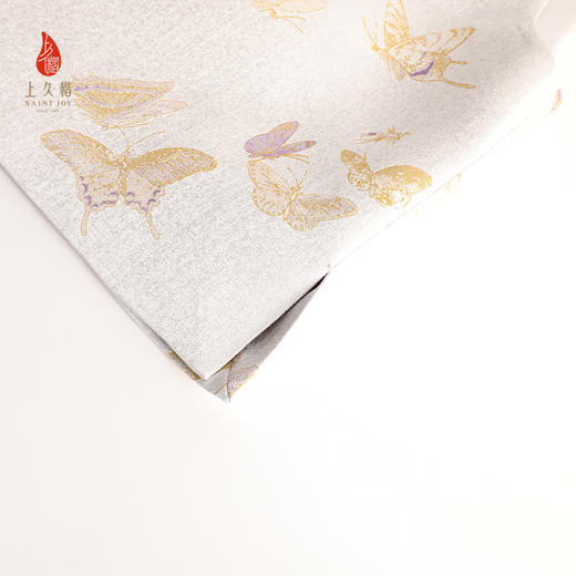 上久楷新中式中国风宋锦马甲高端女装晴春蝶戏图CY1045207011 商品图8