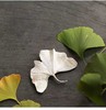 【Michael Michaud】银杏叶镀银胸针 商品缩略图1
