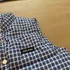 D110713蓝色格纹无袖高领马甲背心棉服男女情侣可穿 商品缩略图9