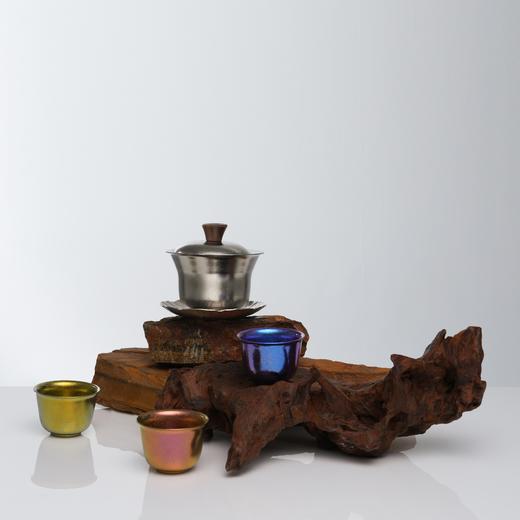 罗莱一品 穆恩之境 钛极·境系列 纯钛盖碗套盒 商品图0