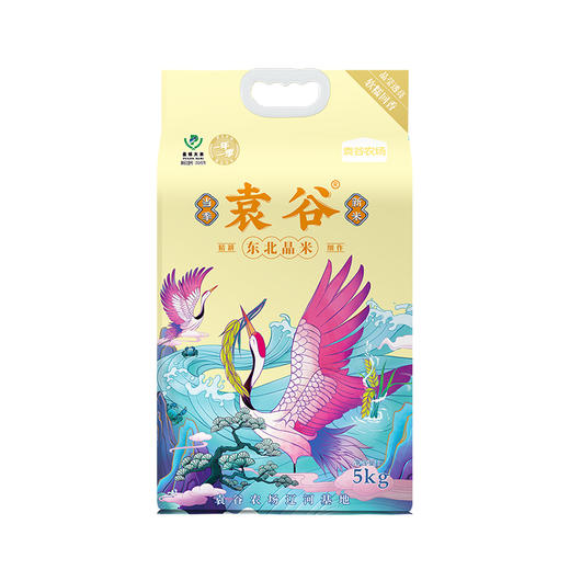袁谷隆平芯米东北晶米10斤珍珠米梗米盘锦蟹田优质大米2025年新米 商品图5