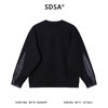 SDSA男士秋冬新款痞帅男装韩版纯色肌理感圆领卫衣百搭时尚上衣 商品缩略图5