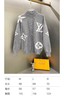 D110715拉链老花字母针织毛衣开衫外套男女同款 商品缩略图9