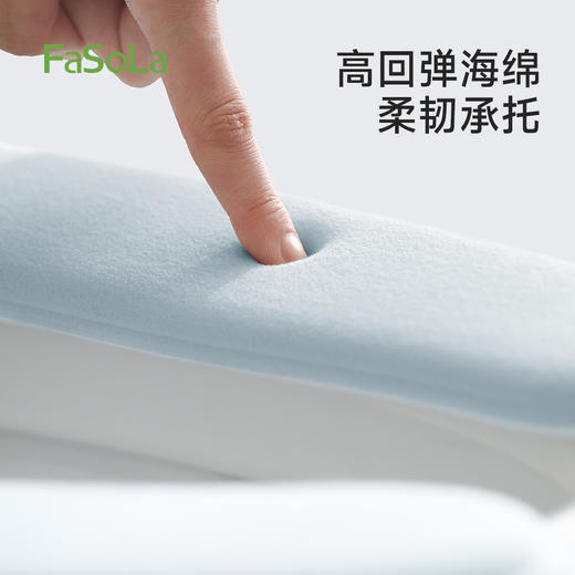FaSoLa马桶垫家用可水洗垫子四季通用马桶圈坐便器套粘贴式坐便垫 商品图5