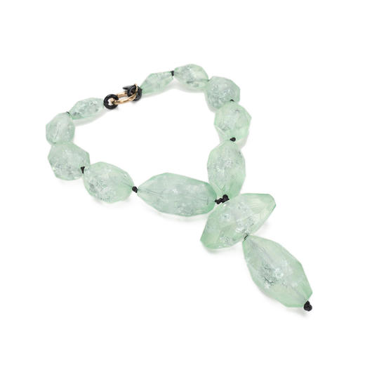 8052130221741 GIORGIO ARMANI 【时尚精致】女式高贵异形仿天然晶石设计衣服配饰项链 商品图1