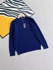D110720秋冬季圆领麻花羊毛衫男女情侣款休闲毛衣 商品缩略图6