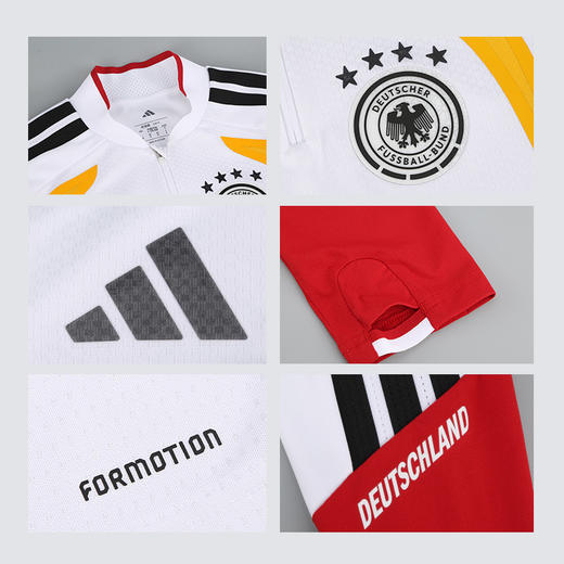 小李子ADIDAS阿迪达斯德国球员版半拉链长袖训练服成人男JZ4582 商品图3