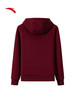 安踏连帽卫衣 女装2025冬季新款加绒帽衫宽松长袖运动上衣162548705N 安可拉红-3 商品缩略图1