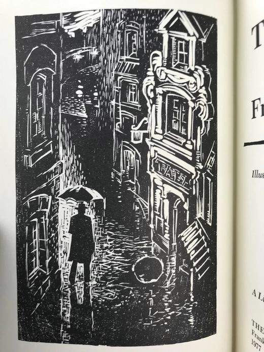 卡夫卡《审判》 配插图 富兰克林图书馆豪华皮装本 商品图2