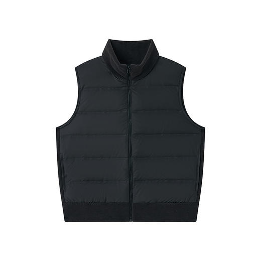 秋冬羽绒马甲鸭绒背心 休闲保暖摇粒绒马甲 百搭高端时尚外套 商品图8