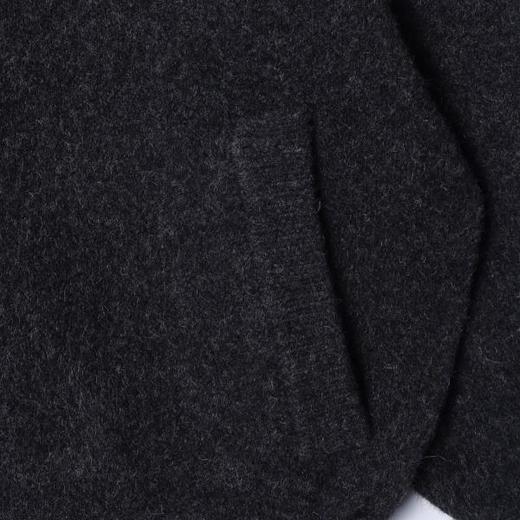 SDSA男士秋冬新款痞帅男装慵懒风宽松拉链连帽毛衣百搭开衫针织衫 商品图3