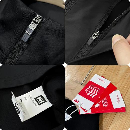 D110712男款运动舒适内里加绒保暖半拉链长袖T抓绒轻柔舒适半拉链套头衫 商品图13