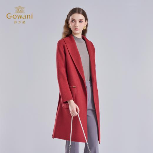 【羊绒】乔万尼羊毛大衣新款秋冬高级感羊绒毛呢外套ET4A836 商品图2