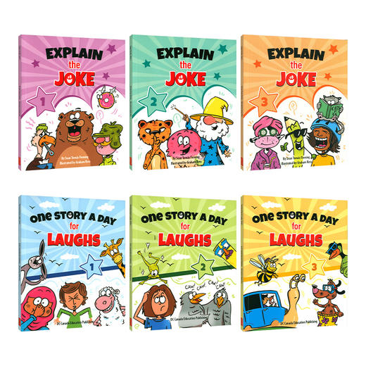 原版进口天天故事Explain the Joke & One Story a Day for Laughs 2册 玩笑解读与幽默故事 商品图4