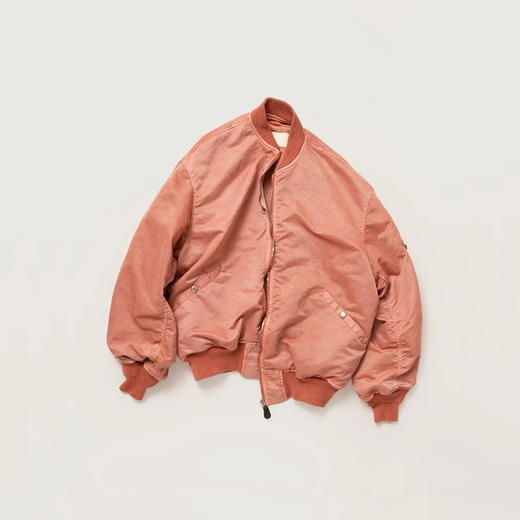 INNAT HAND-DYED BOMBER JACKET 男女款手工染色军事风棉服夹克 商品图4