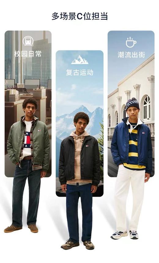 D110745秋冬新款男装美式复古刺绣教练棉服夹克外套 商品图8