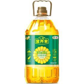 福临门营养家 活粒鲜胚非转基因 玉米胚芽油 5L/壶
