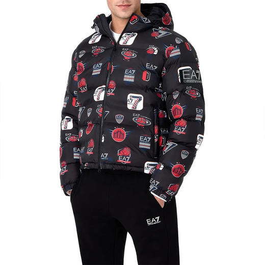 【超惠秒】Armani EA7 男士百搭潮流运动休闲保暖夹克棉服11706 商品图10