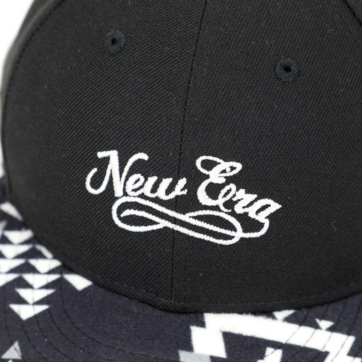 196821643677 NEW ERA 黑色可调节街头潮流棒球帽 商品图1