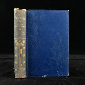 1923年 王子与公主之书 8幅彩色于大量黑白插图 漆布精装32开