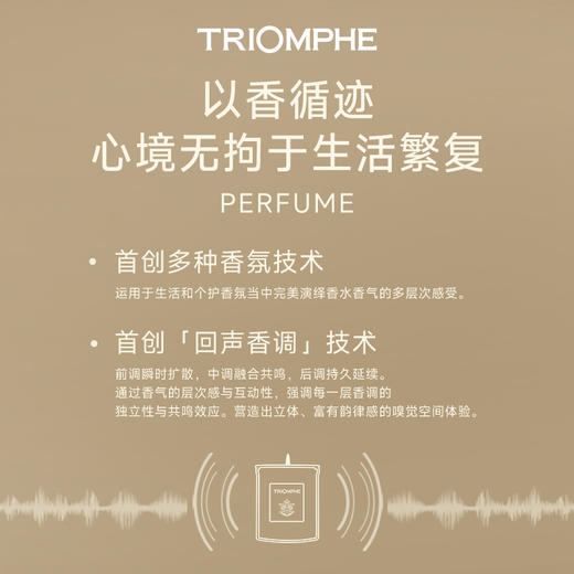 TRIOMPHE 缇欧馥 高级室内氛围感 香氛蜡烛 商品图3